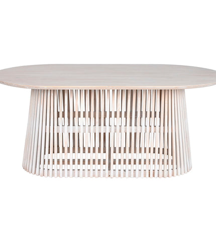 Home ESPRIT Eettafel in wit Mindi hout, rectangular dining table with 180x100x75 cm dimensions, modern kitchen furniture.