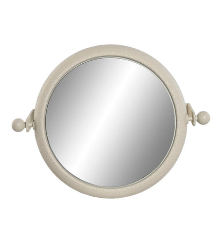 Home ESPRIT Wandspiegel Romantiek, 37x13x29 cm, stylish wall mirror with a romantic design for home decor.