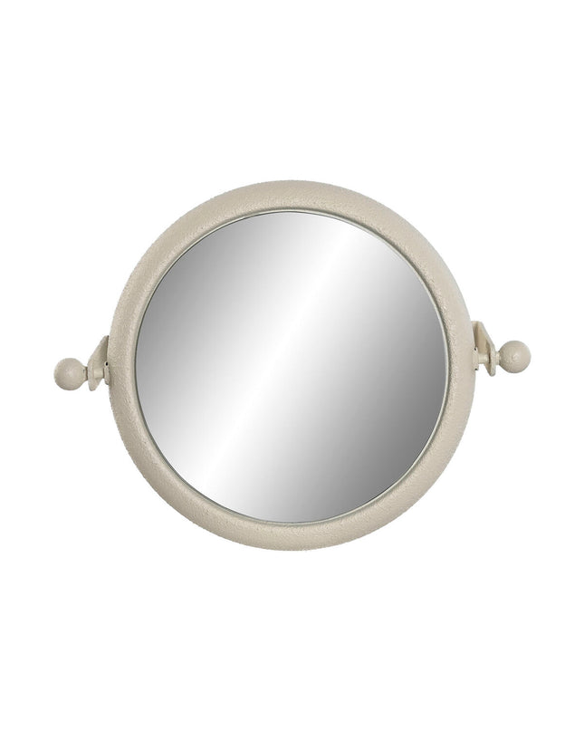 Home ESPRIT Wandspiegel Romantiek, 37x13x29 cm, stylish wall mirror with a romantic design for home decor.