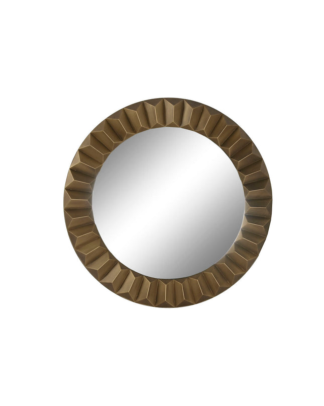 Modern gold wall mirror by Home ESPRIT, 110.5 cm tall, with sleek rectangular frame for stylish home decor.