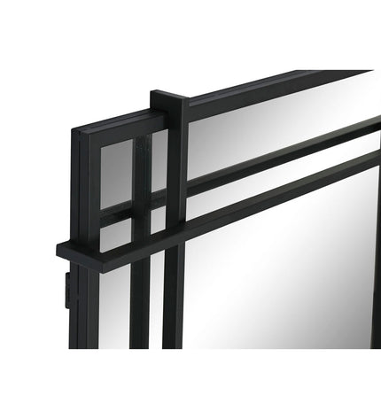 Modern black Home ESPRIT Wandspiegel, 65x6x95 cm, with sleek design, suitable for home decor and wall mounting.