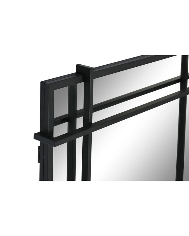 Modern black Home ESPRIT Wandspiegel, 65x6x95 cm, with sleek design, suitable for home decor and wall mounting.