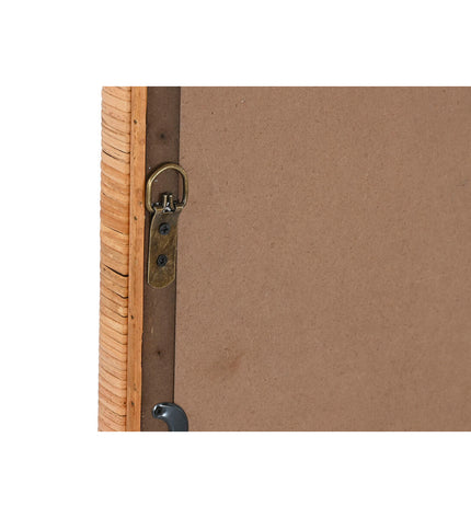 Home ESPRIT Wandspiegel in moderne Scandi stijl, natural wood frame, 50x4x120 cm, ideal for home decor and bathroom.