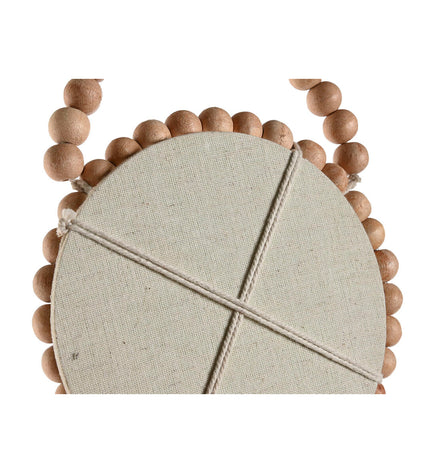 Set van drie Home ESPRIT natuurlijke Scandi spiegels, 15 x 1 x 24 cm, geschikt voor huisdecoratie en interieur.