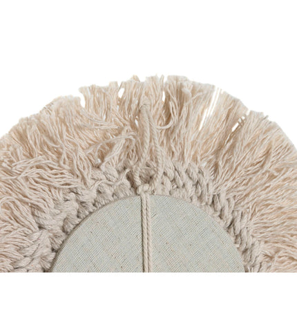 Home ESPRIT Boho mirror set with three 20x20 cm round mirrors, stylish home decor for wall decoration.