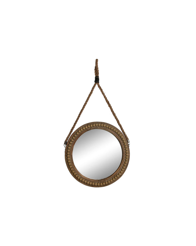 Home ESPRIT Wandspiegel Bruin Koloniaal Ballen, 38x4x72 cm, vintage-style brown wall mirror with decorative frame.