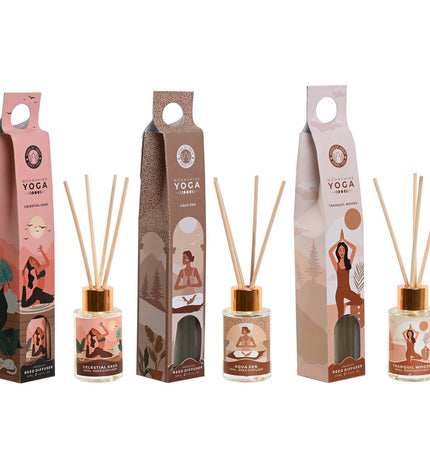 Home ESPRIT Luchtverfrisser Stads 30 ml set, decorative home air fresheners for house and kitchen decor, three-piece pack.