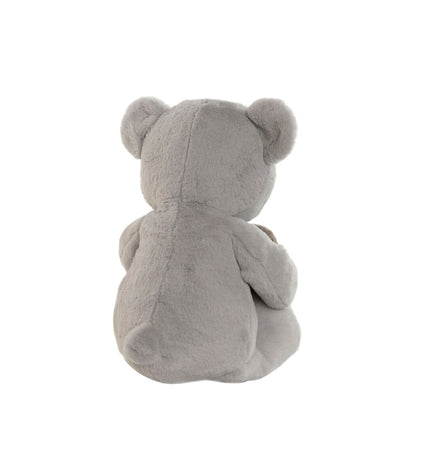 Set of three Home ESPRIT soft stuffed toys in blue, white, and pink, measuring 25x30x37 cm, ideal for children’s play and cuddling.
