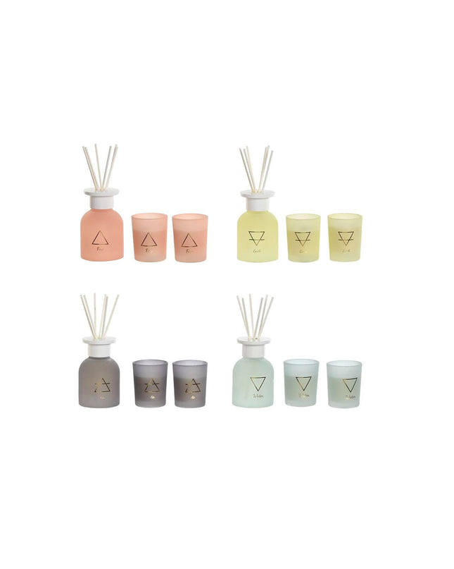 Set of four Home ESPRIT Stads air fresheners in 100ml bottles, designed for home decor and kitchen freshness.