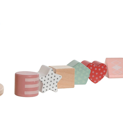 Two educational game pieces from Home ESPRIT, measuring 13x13x11 cm, designed for fun and learning in children's play activities.