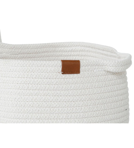 Home ESPRIT basket spelset for home and bathroom, 34x34x34 cm, modern design with woven basket and game pieces.