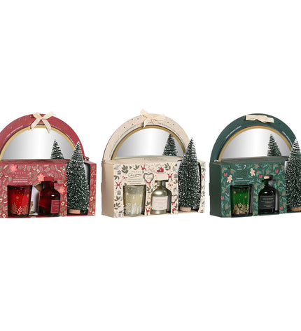Home ESPRIT Christmas air fresheners set of 3, decorative house and kitchen scents for festive home decor.