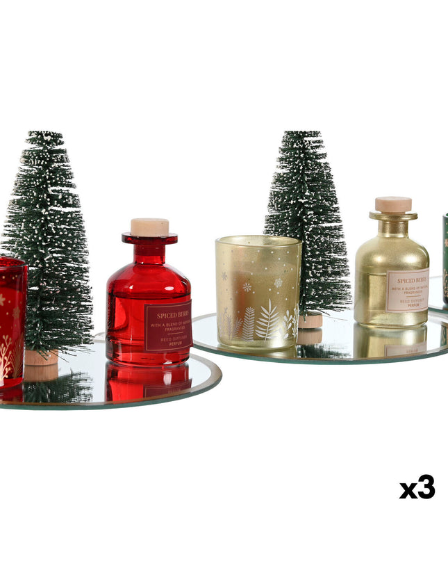 Home ESPRIT Christmas air freshener set with three festive scented air fresheners for home decoration and freshness.