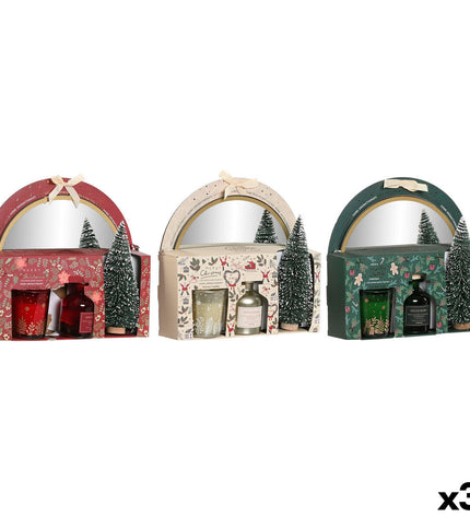 Home ESPRIT kerstluchtverfrisser set of 3, huis en koken decor, festive air fresheners for holiday home ambiance