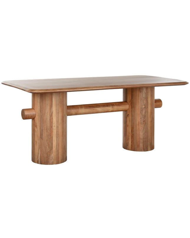 Home ESPRIT eettafel with natural mango wood, 180x90x76 cm, sturdy dining table for modern homes.