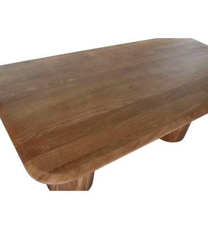 Home ESPRIT Eettafel in natuurlijk mangohout, 180 x 90 x 76 cm, with a sleek rectangular design and wooden finish.