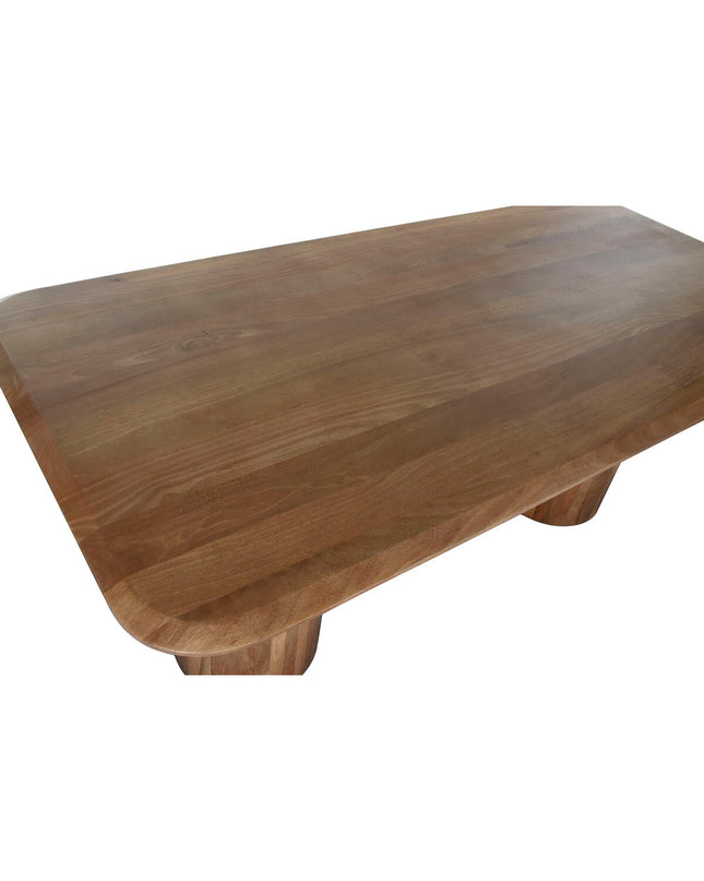 Home ESPRIT Eettafel in natuurlijk mangohout, 180 x 90 x 76 cm, with a sleek rectangular design and wooden finish.