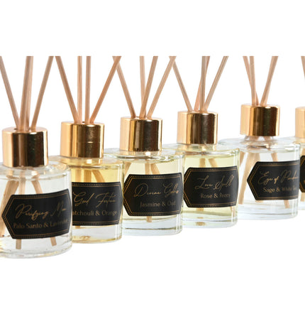 Home ESPRIT luchtverfrisser 50 ml set of six, decorative household air fresheners for home and kitchen.