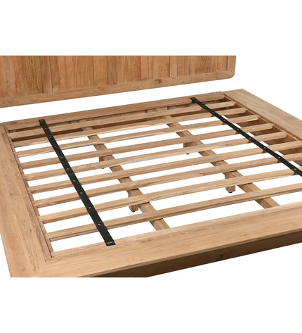 Home ESPRIT bed in 180x200 cm size with 75 cm height, showing a modern bedroom furniture piece with a clean design.