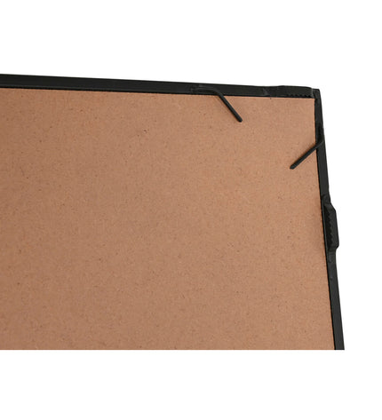 Home ESPRIT black wall mirror, 90x2x180 cm, modern house decor for living rooms or hallways.