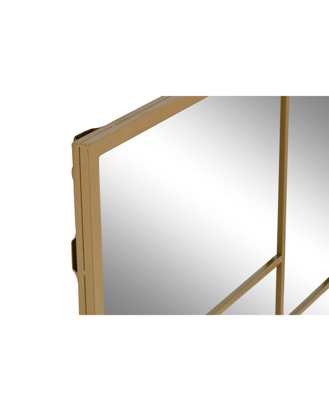 Home ESPRIT gold wall mirror, 60x2x90 cm, stylish house decor with a sleek, modern design for home interiors.