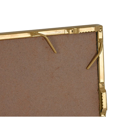 Home ESPRIT gold wall mirror, 60x2x90 cm, with sleek rectangular frame ideal for home decor and interior design.