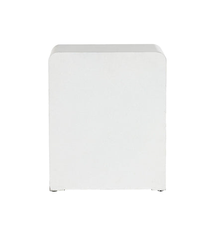Home ESPRIT Nachtkastje in wit hout MDF, 40x30x48 cm, featuring a sleek bedside table design with a smooth finish.