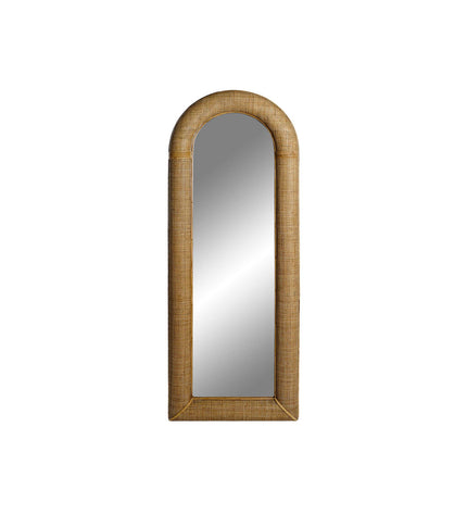 Home ESPRIT tropical wall mirror with natural finish, 60.5 x 6 x 161 cm, decorative home decor for living space