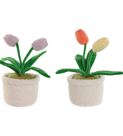 Pair of Home ESPRIT door holders in white, measuring 14x14x30 cm, designed for home decor and kitchen use.