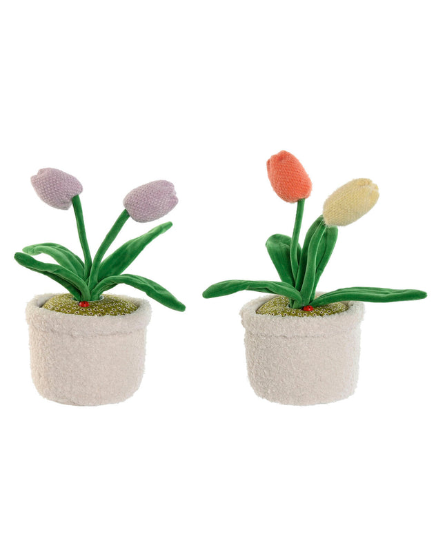 Pair of Home ESPRIT door holders in white, measuring 14x14x30 cm, designed for home decor and kitchen use.