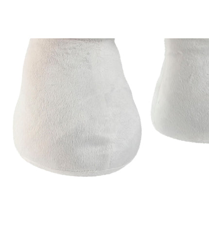 Pair of Home ESPRIT door holders in beige, 17x17x23.5 cm, designed for home decor and door stability.