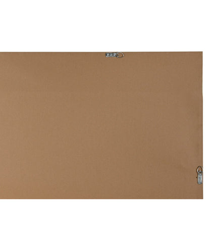 Two natural brown Home ESPRIT Scandi-style mirror frames, 93.5 x 2.5 x 134 cm, for home decor and wall decoration.