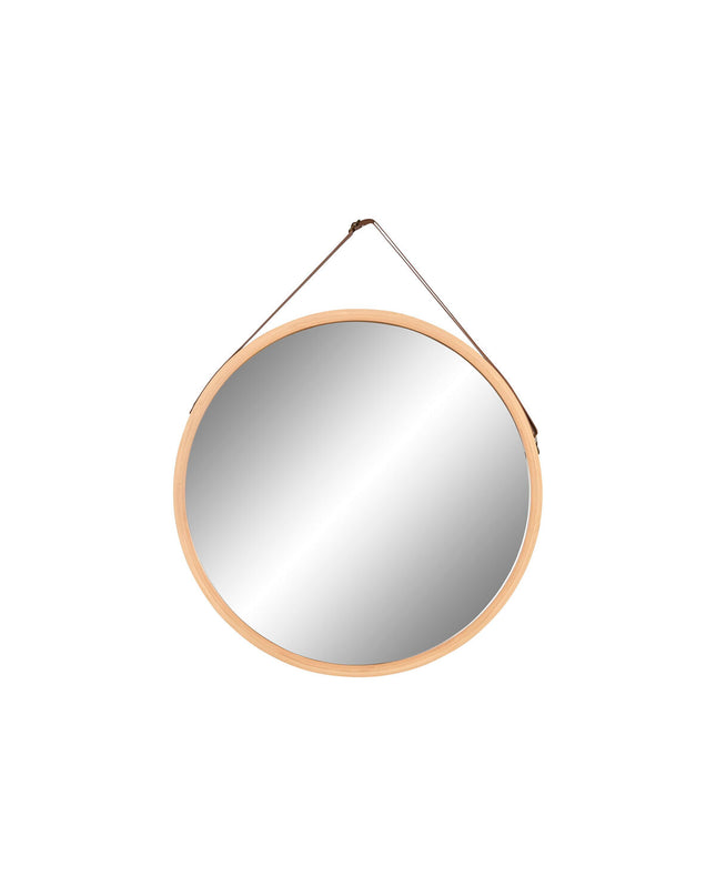Home ESPRIT Wandspiegel in natuurlijk eentonig ontwerp, 45x45 cm, elegant huisdecoratie for moderne interieur.