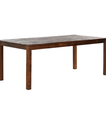 Home ESPRIT eettafel in natuurlijk gerecycled hout, 200x100x76 cm, showing a sturdy dining table with a natural wood finish.