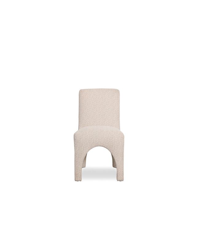 Home ESPRIT keukenstoel in lichtgrijs polyester, 48x69x90 cm, modern huis en koken meubel with padded seat and sleek design.