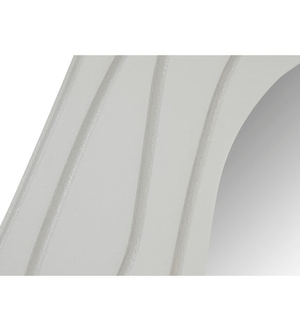 Home ESPRIT wall mirror with a sleek white frame, measuring 90x4x97 cm, ideal for home decor and interior design.