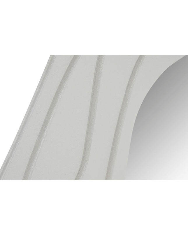 Home ESPRIT wall mirror with a sleek white frame, measuring 90x4x97 cm, ideal for home decor and interior design.