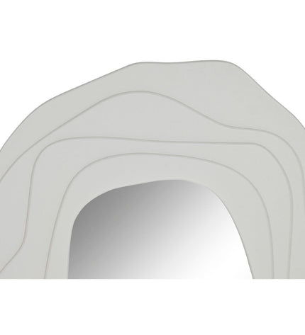 Home ESPRIT Wandspiegel in wit, 90 x 4 x 97 cm, with a sleek rectangular design for home decor and interior decoration.