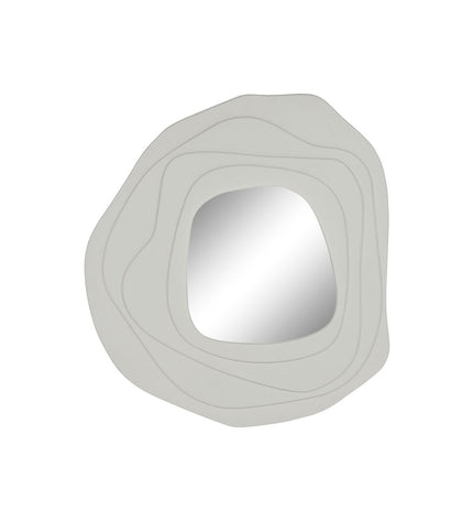 Home ESPRIT Wandspiegel Huisdecoratie, wit, 90x4x97 cm, modern mirror for home interior decoration.