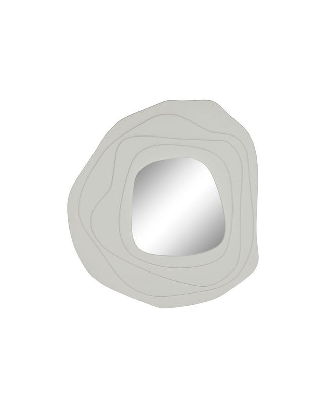 Home ESPRIT Wandspiegel Huisdecoratie, wit, 90x4x97 cm, modern mirror for home interior decoration.