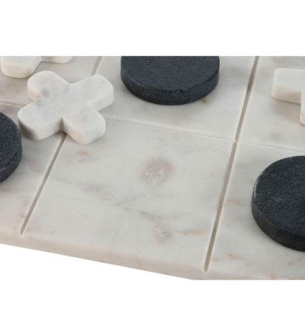 Drie-op-een-rij speelgoed game by Home ESPRIT, a classic wooden board game with red and blue checkers for fun family play.