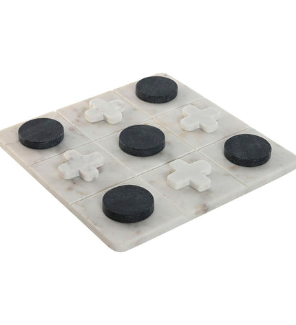 Home ESPRIT drie-op-een-rij speelbord for kids, colorful wooden game with red, yellow, and blue pieces for fun family play.