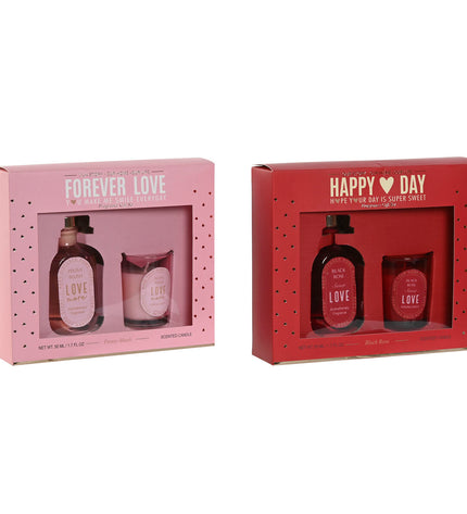 Home ESPRIT air freshener set with two 50ml bottles, decorative home and kitchen scent diffusers in sleek packaging