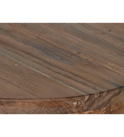 Home ESPRIT eettafel in natuurlijk teakhout, 220x110x78 cm, modern dining table with wooden finish.