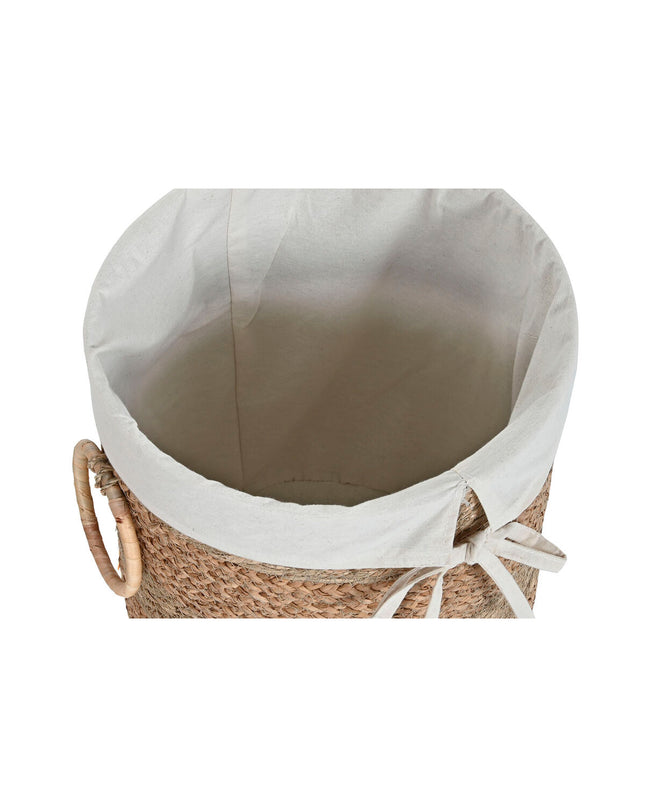 Home ESPRIT Crème Zeegras basket spelset with two storage baskets for home organization and kitchen use.