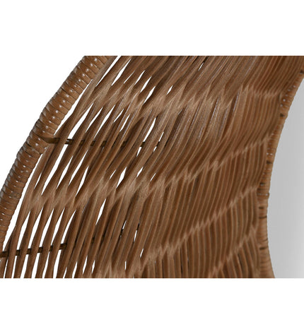 Home ESPRIT Bali wall mirror, 102x13.5x102 cm, with a sleek modern frame perfect for home decor and interior decoration.