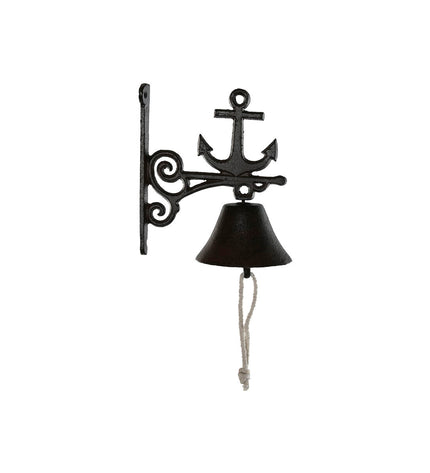 Bel Home ESPRIT outdoor garden decor in brown and black iron, 16x10x17 cm, featuring a decorative outdoor metal piece.
