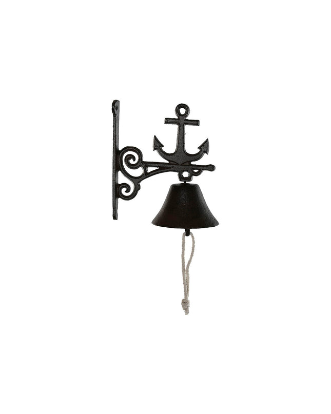Bel Home ESPRIT outdoor garden decor in brown and black iron, 16x10x17 cm, featuring a decorative outdoor metal piece.