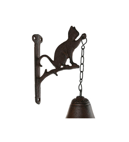 Home ESPRIT outdoor metal garden decoration in brown and black, 15.7 x 7.5 x 42 cm, suitable for outdoor garden decor.