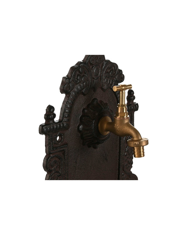 Decorative outdoor garden fountain by Home ESPRIT, iron, 27x12.5x45 cm, suitable for outdoor garden decoration.